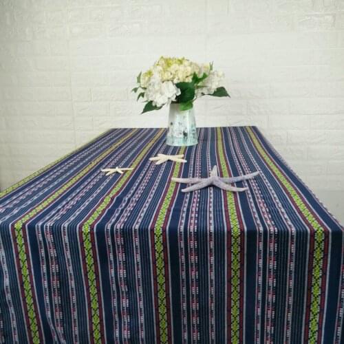 Cotton and linen table cloth table cloth coffee table cover cloth multi-purpose towel round table cloth multi-color provision