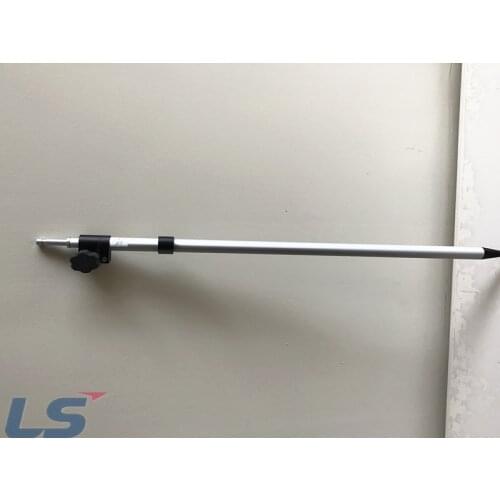 2 pcs 1.25m length (4.1 FT) Telescopic Mini prism pole for Leica total station precise tip stretch total stations Surveying