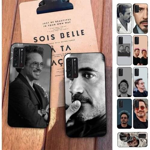 TOPLBPCS Robert Downey Jr Phone Case for Huawei Honor 8x C 9 10 i lite play view 10 20 30 5A Nova 3 I