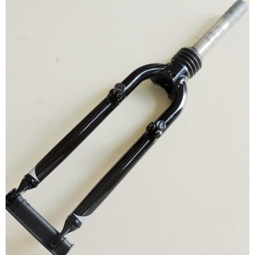 Stock new DH 22er alloy aluminum bicycle forks 74mm V brake folding bike fork bicylete parts