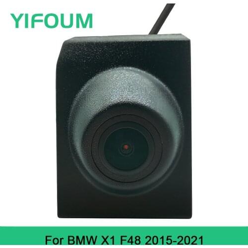 YIFOUM HD CCD Car Front View Parking Night Vision Positive Waterproof Logo Camera For BMW X1 F48 2015 2016 2017 2018 2019-2021