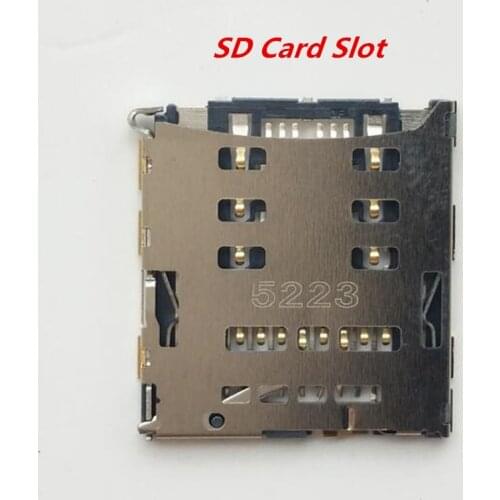 10pcs/Lot SD Card Socket Holder Slot Repair Replacement For Huawei Mate 7