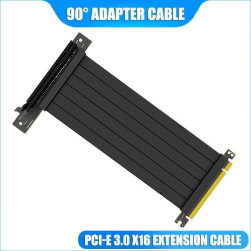 15/20/30/40/50cm PCIE 3.0 16X Graphics Extender Card Shield Protection ATX Riser Card PCI Express Extension Port Connector Cable