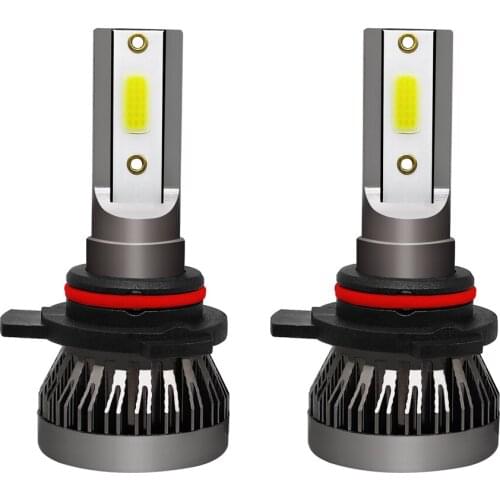 ADT 2020 New 9012 LED headlight Mini Headlight Car auto headlight Latest COB Chip Without fan 6000Lumens IP68 waterproof lamps