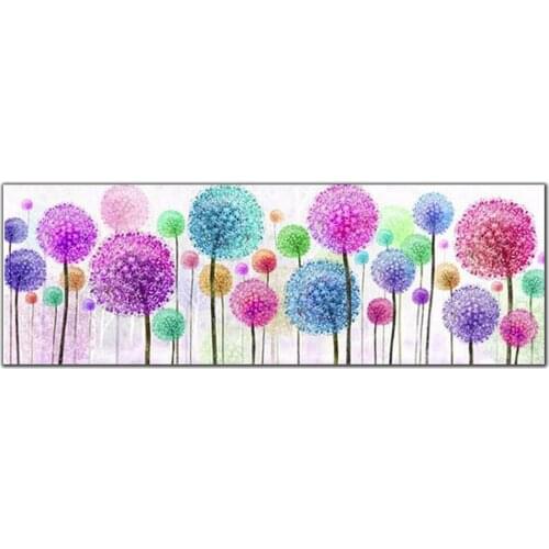 Full Square/Round Drill 5D DIY Diamond Painting "Dandelion Flower" 3D Embroidery Cross Stitch kits Rhinestone Home Decor Gift