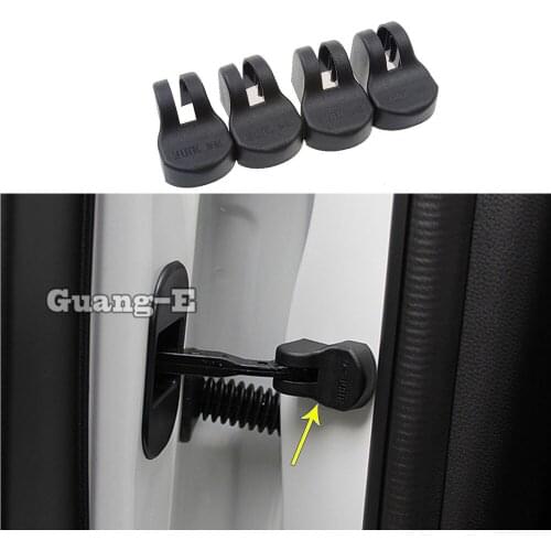 Car Cover Anti Rust Water Proof Door Lock Key Keys Plastic Buckle Limit Device Trim Hoods 4pcs For Honda Fit Jazz 2017 2018 2019
