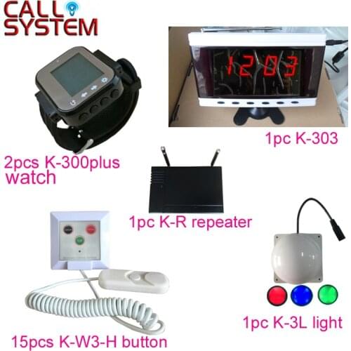 Wireless Hospital Patient Call Service Emergency Pager Nurse Calling Button Bell System