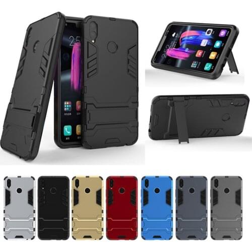 Luxury Armor Full Protection Phone Case For Huawei honor 8X Max Back Cover On Huawei Honor 8 X Stand Cases Honor8x Coque