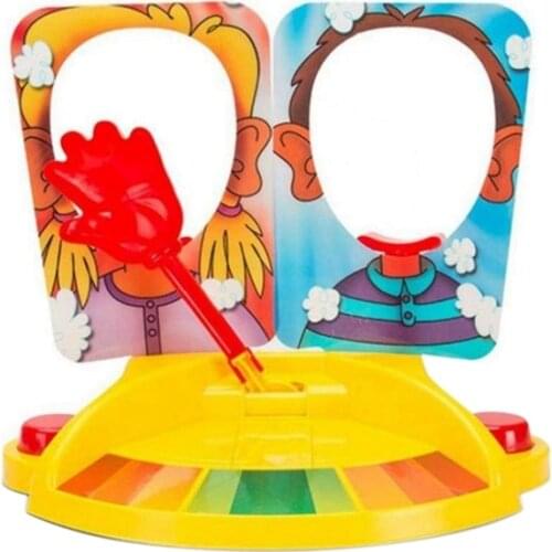 Face Showdown Game Toy Cake Cream Pie in the Face Family Party Fun Game Funny Gadgets Prank Gags Jokes Anti Stress Toys