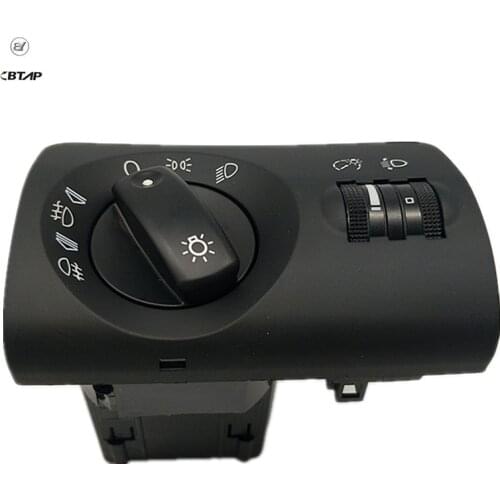 BTAP New Black Headlight Auto Control Head Light Switch For Audi A6 4B C5 4B1 941 531 F, 4B1941531F Original Equipment Quality