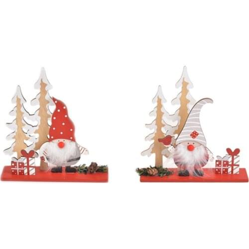 Gifts New Year 2021 Christmas Wooden Ornament Merry Christmas Decoration For Home Most popular Christmas Tree Decoration