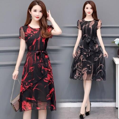 Летние шифоновые платья Xiangyihui China At AliExpress