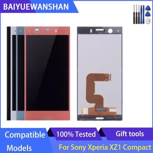 4.6" For SONY Xperia XZ1 Compact LCD Screen Display For SONY XPERIA XZ1 Mini Original LCD G8441 G8442 LCD Replacement