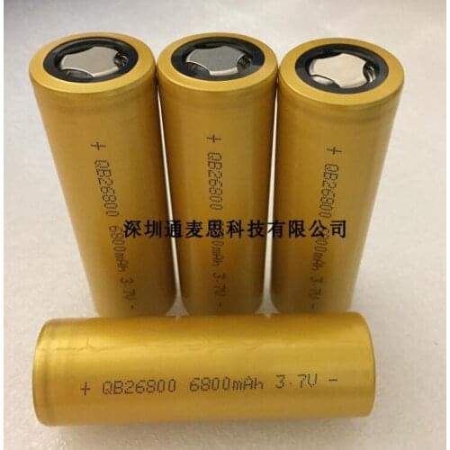 1PCS QB26800 NEW MODEL 26800 6800MAH MODEL AIRPLANE BATTERY CELL 3.7V 5C 30A EV BATTERY