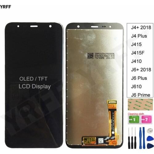 For Samsung Galaxy J6 Plus J610 SM-J610F J610FN LCD For Samsung J4 Plus J4+ J415 SM-J415F lcd Display Touch Screen Digitizer