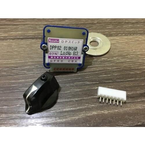 DPP02-02N Rotary switches band switch TOSOKU DPP02 02N Magnification Switch Machine Band 010n16r CNC panel knob switch