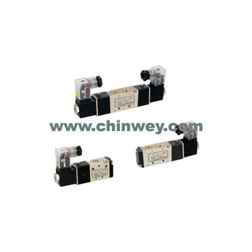 G1/4" 5/3 4V230E-08 Solenoid Valve,(double head,three position,Exhaust type)