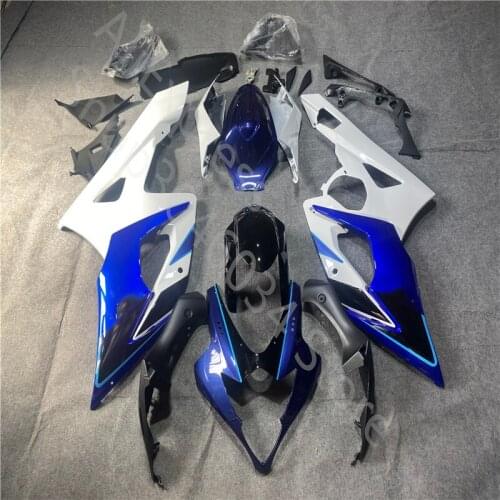 Fit motorcycle fairing kit for Suzuki GSXR1000 K5 K6 blue white black fairings GSXR 1000 05 06 Motorcycle Fairing