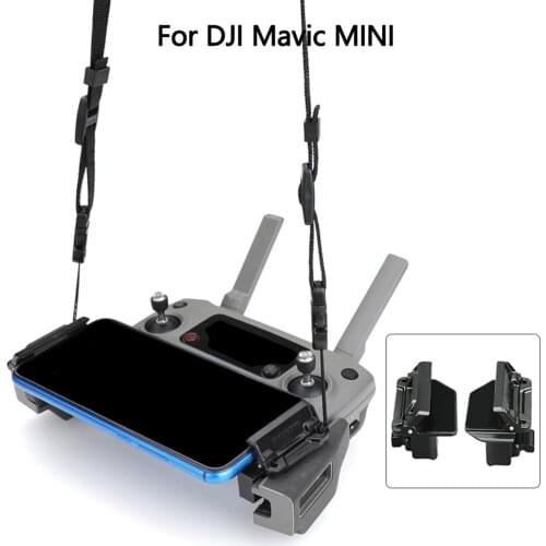 Portable Cellphone Holder for DJI Mavic Mini/Mini SE Lanyard Neck Sling Clip Mount Phone Stand Bracket Drone Accessories