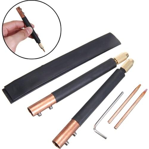 Handheld Spot Welder Copper Spot Welding Pen Hole Terminal Connector DIY For Spot Welder Machine Welding Tools A/B Style