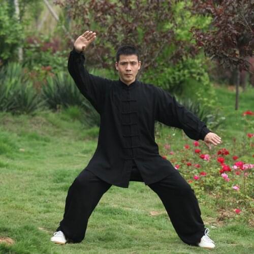 Tai chi Uniform Cotton 5 Colors High Quality Wushu Kung fu Clothing for Adults Martial arts Wing Chun Suit