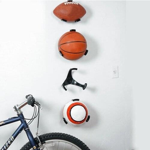 Ball Holder Claw Wall Rack Mount Display Basketball Rugby Soccer Football Holder Sports Organizer Supplies
