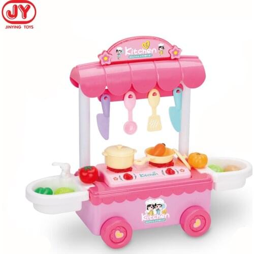 Children Simulated Kitchen Set Pretend Play Toys Cooking Food Miniature Play Do House Early Education Toys Gift for Girl Kids