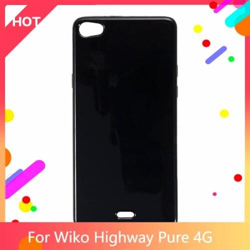 Highway Pure 4G Case Matte Soft Silicone TPU Back Cover For Wiko Highway Pure 4G Phone Case Slim shockproof
