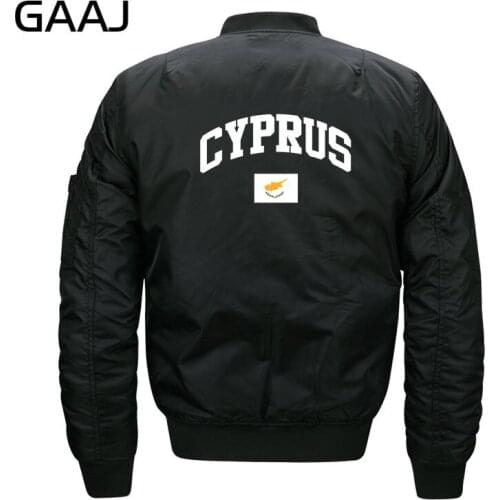 Cyprus Flag Jackets Men Warm 6XL 7XL 8XL Jacket Autumn Parka Baseball For Male Plus Size Bomber Clothes Militar Jackets Women