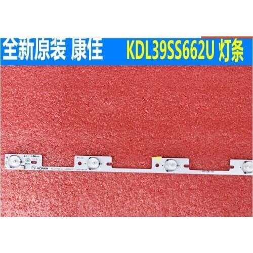 New 20 Pieces*4 LEDs LED strips for KONKA KDL39SS662U 35018339 327mm ( 1 LED 6V)