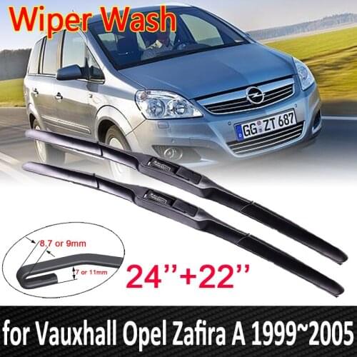 For Vauxhall Opel Zafira A 1999 2000 2001 2002 2003 2004 2005 Front Windscreen Wipers Car Wiper Blade Car Accessories