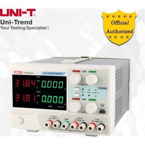 UNI-T UTP3303-II UTP3305-II High-precision digital display desktop multi-channel linear DC Power Supply 32V/5A
