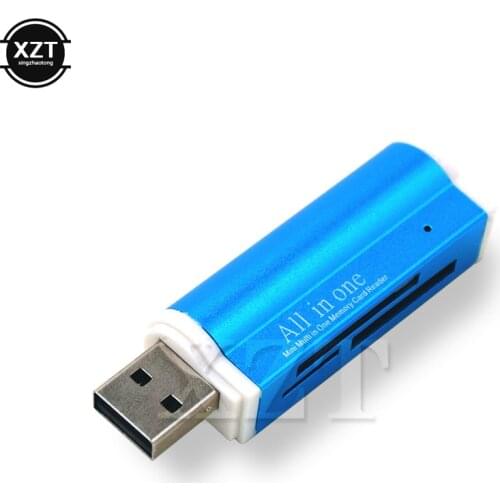 USB 2.0 Memory Card Reader Multi All in 1 Adapter for Micro SD SDHC TF M2 MMC high quality for Windows 98SE Vista