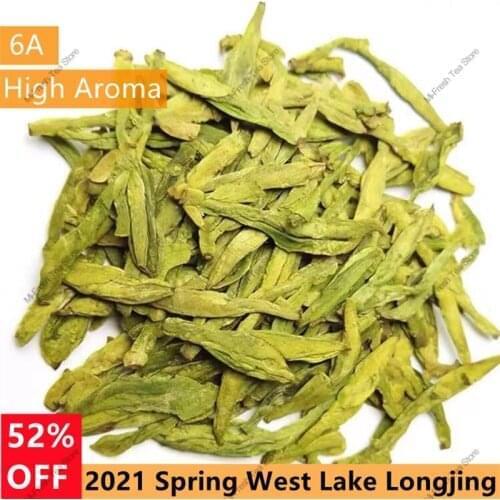 2021 Spring 6A Top Quality Dragon Well Green-Tea Dragon Well -Tea for health care Tender Aroma Free Shipping 250g