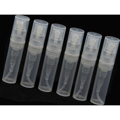 100pcs 2ml Perfume Bottle Empty Perfume Atomizer Parfume Sample Spray Bottle