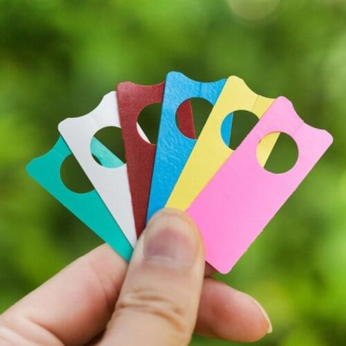 100Pcs Plastic Portable Grape Labels Fruit Tags Plants Sign Multifunction Orchard Plant Label Orchard Garden Decoration