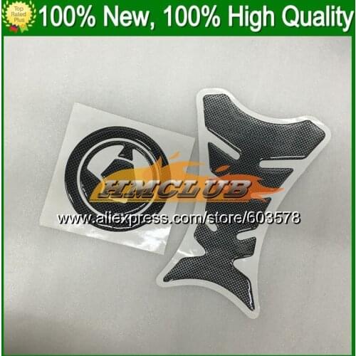 3D Carbon Fiber Tank Pad For KAWASAKI NINJA ZX6R 00 01 02 ZX 6R ZX 6 R 00 02 ZX-6R 2000 2001 2002 CL220 3D Gas Cap sticker decal