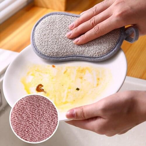 6/3/1pcs Double Sided Kitchen Cleaning Magic Sponge Kitchen Cleaning Sponge Scrubber Sponges for Dishwashing Bathroom Accessorie
