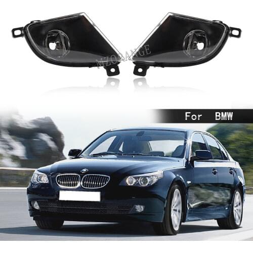 Car Front Bumper Grille Driving Fog Light Lamp For BMW 5 Series E60 E61 520d 520i 523li 525li 530li 2007 2008 2009 Replacement