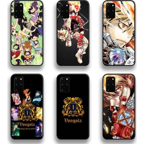 Katekyo Hitman Reborn Phone Case For Samsung Galaxy S21 Plus Ultra S20 FE M11 S8 S9 plus S10 5G lite 2020