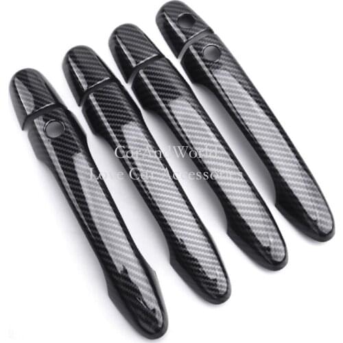 For Honda CR-V CRV 2007-2011 2012-2016 Exterior Door Handle Bowl Frame Trims Cover ABS Chrome Car Garnish Accessories