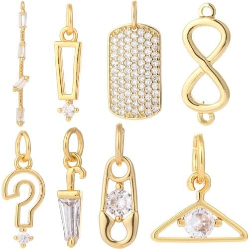 Geometric Jewelry Charms for Jewelry Making Cute Moon Star Charm Pendant Charms for Earrings Necklace Bracelet Make Gold Copper