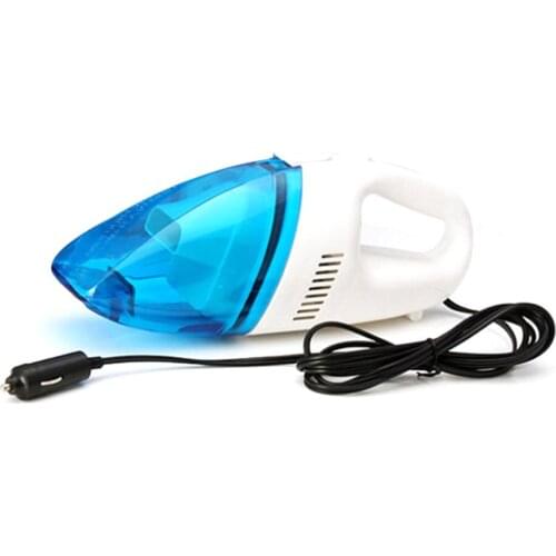Small Blue And White Car Vacuum Cleaner Wet And Dry Car Vacuum Cleaner Car Vacuum Cleaner Cigarette Lighter Car Vacuum Cleaner