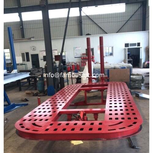 Car Service Station Equipment FM-2500S chassis bench/heavy duty truck frame machine