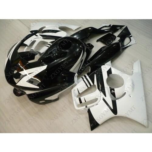 Motorcycle Fairing CBR600 F3 1995 - 1998 Black White Full Body Kits for Honda Cbr600 1995 Bodywork for Honda Cbr600 1996