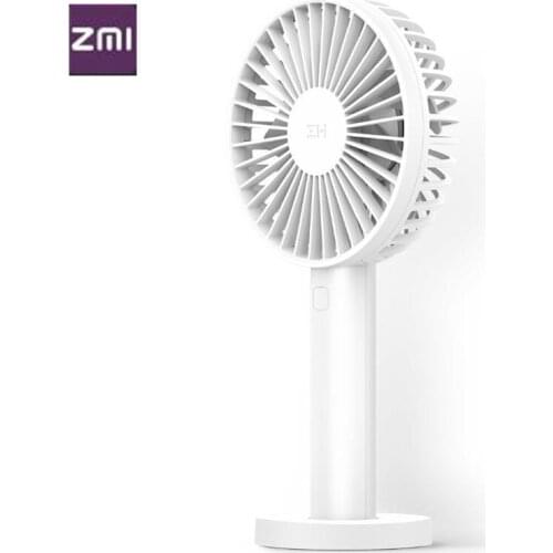 Original Youpin ZMI fan Portable Handheld With Rechargeable Built-in Battery USB Port Design Handy Mini Fan For Smart Home