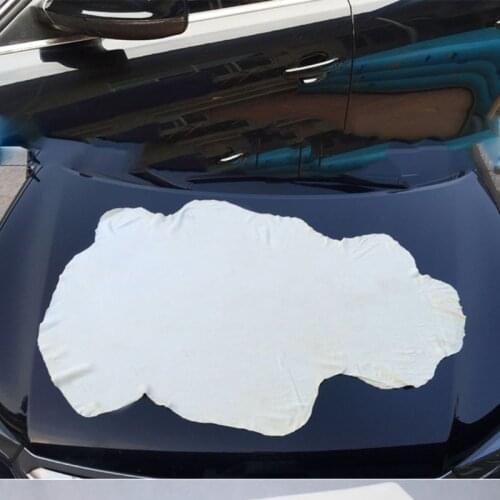 Natural Shammy Chamois Leather Car Cleaning Towel Drying Washing Cloth 60*90cm