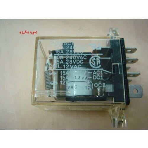 Relay (LY1S) 12VAC 8 foot single contact relay