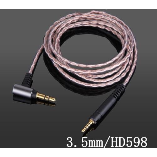 Hifi Occ BALANCED Audio Cable For Sennheiser HD 595 558 518 598 Cs SE SR HD 599 569 579 HD 2.30i 2.20S 2.30g Headset 4.4 2.5 mm