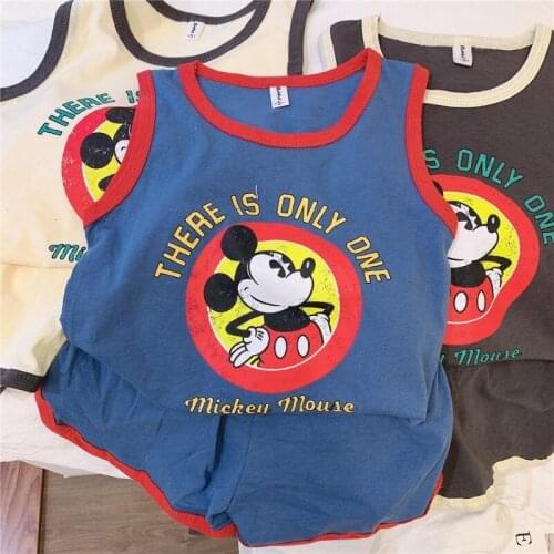 New Summer Boys Set Cartoon Children Tracksuit Kids Clothing Suit Baby Boy T Shirt+pants 2 Pcs Sets Suit Kids Clothes